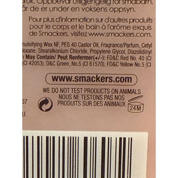 Vintage BONNE BELL Smackers STARBURST CONDITIONER Original Fruits STRAWBERRY 9oz - Picture 4 of 4